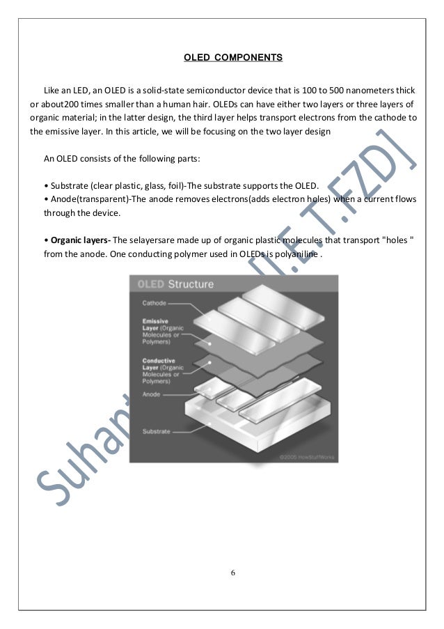 Oled Seminar Report Pdf